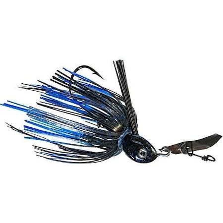 Z-Man Project Z Chatterbait Weedless 12 Oz Black Blue CBW-PZ12-08